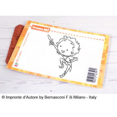 Impronte d’Autore Unmounted Rubber Stamp Peter Gioca - Peter Pan